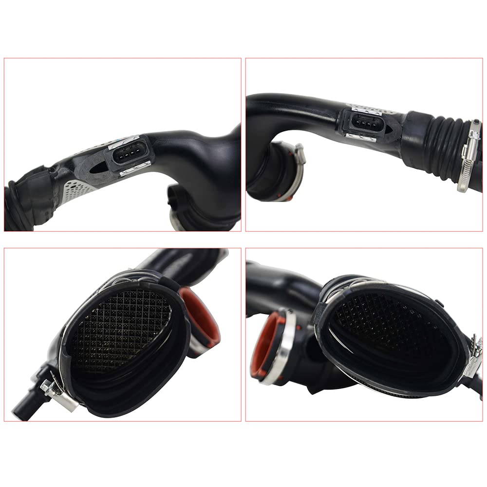 Bisenya Tubo di aspirazione dell'aria 4 perni Sostituzione per E-Class W211 GL-Class X164 M-Class W164 R-Class W251 E320 GL320 E350 R320 ML320 ML350 R350 6420903497 A6420903497 6420906397 6420907397