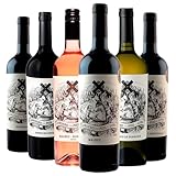 Kit 6 seleção premium cordero con piel de lobo - malbec rosé malbec ca