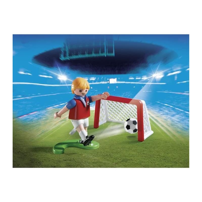 Playmobil 4947 Football Player with Goal Gift Egg, Fun Imaginative Role-Play, PlaySets Suitable for Children Ages 4+ - Image 2