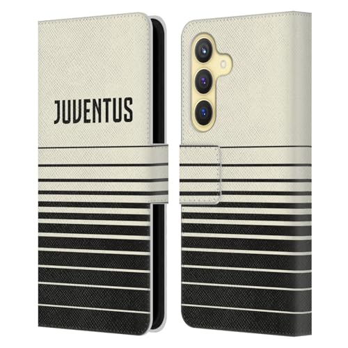 Étui Portefeuille Juventus Samsung S24 Cuir Protection Intégrale et Support