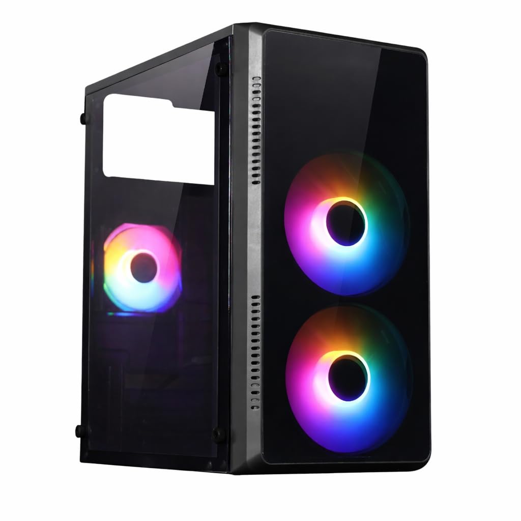 Assembled Gaming Desktop PC Core i5 4th Gen | 8GB RAM | 256GB SSD | Win 11 Pro + MS Office | HDMI VGA LAN USB 3.0 | RGB Cabinet (3 Fans) | Gold PSU | Ready to Use-image-11