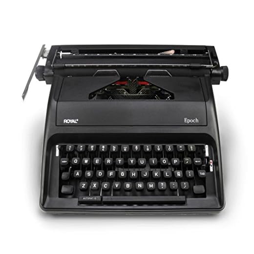 Royal 79102Z Epoch Manual Typewriter with Spanish Keyboard