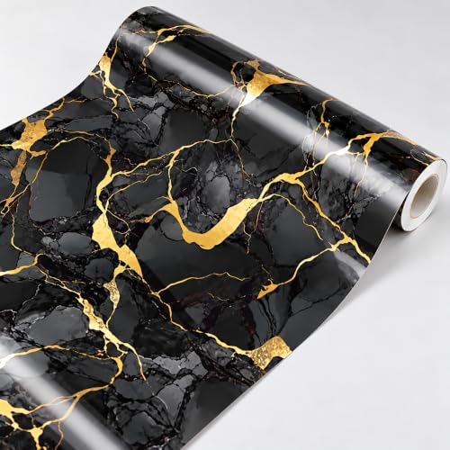 Image of Marble Design Wallpaper Roll Wall Covering For Living Room 60*200