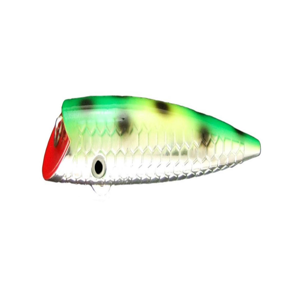 Dreamweaver Lure Co.Captain Choice Plug, Green/White/Black
