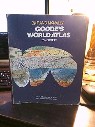Rand McNally Goode's World Atlas: Edward B; Morrison Joel L Espenshade ...