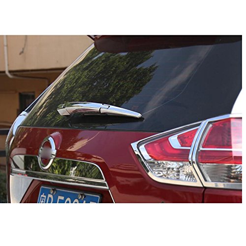 Chrome Rear Window Wiper Cover Trim Decorate for Nissan Rogue 2017 2018 2019 2020
