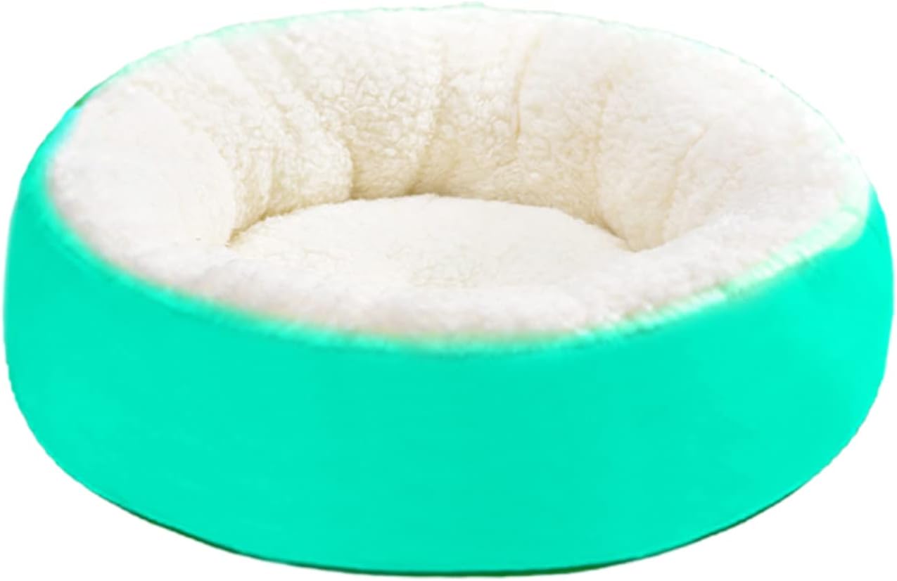 leasote Calming Dog Bed Cat Cushion Bed, Lamb Velvet