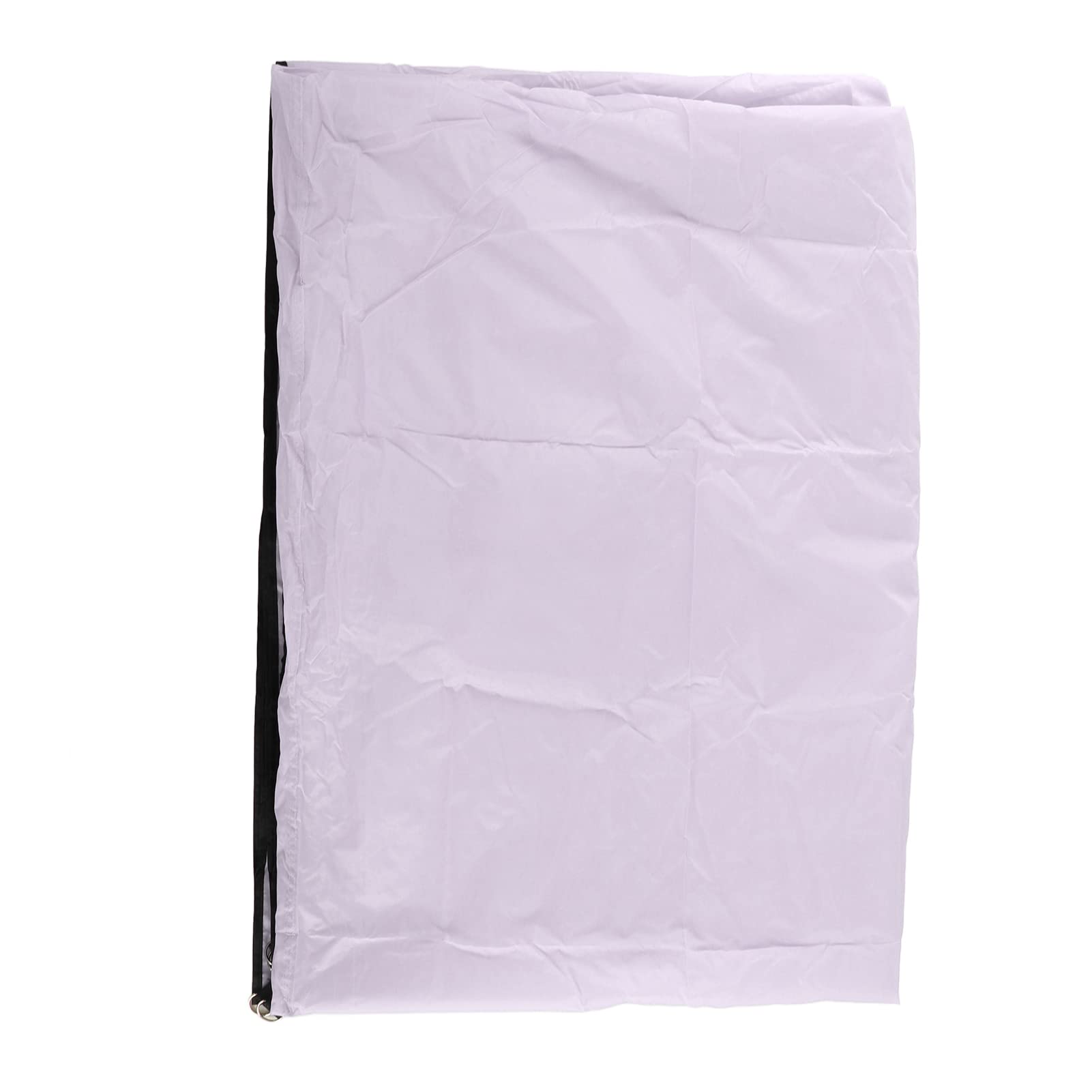 Voile pare-soleil extérieur rectangulaire contre la chaleur, toile grise occultante anti-UV