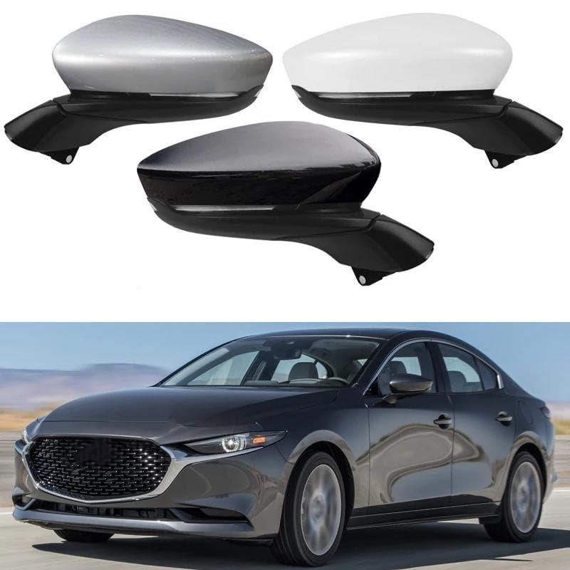 Rétroviseurs extérieurs pour Mazda 3 Axela 2020 2021 électrique chauffant 13 fils