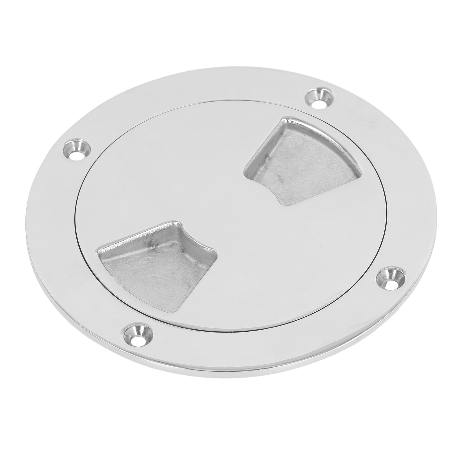 Botola di Ispezione Rotonda per Barche, Copertura del Ponte in ABS Copertura di Ispezione per Portelli di Barche Yacht, Camper e Barche Copertura Ottimale per Boccaporti di (4