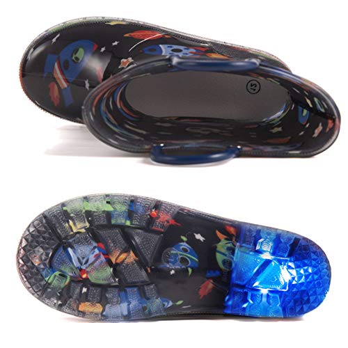 Image of HugRain Light Up Rain Boots for Little Kids