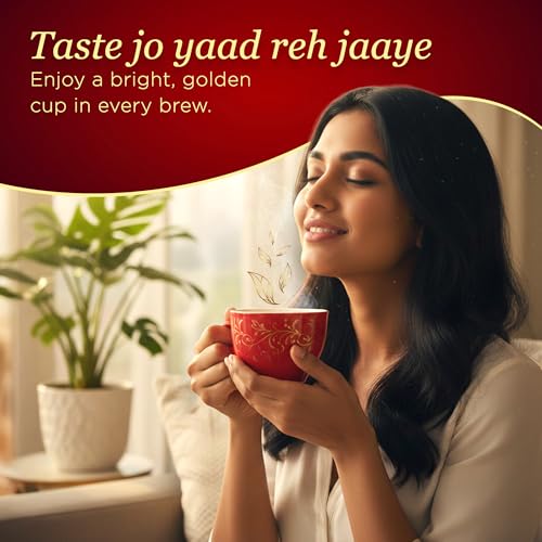 Image of Dalmia Gold Premium CTC Black Tea Granule 500g| Strong & Aromatic Chai | Rich Color & Bold Taste | Assam Tea | Kadak Chai | 100% Vegetarian | Poly Pack (Pack of 2)