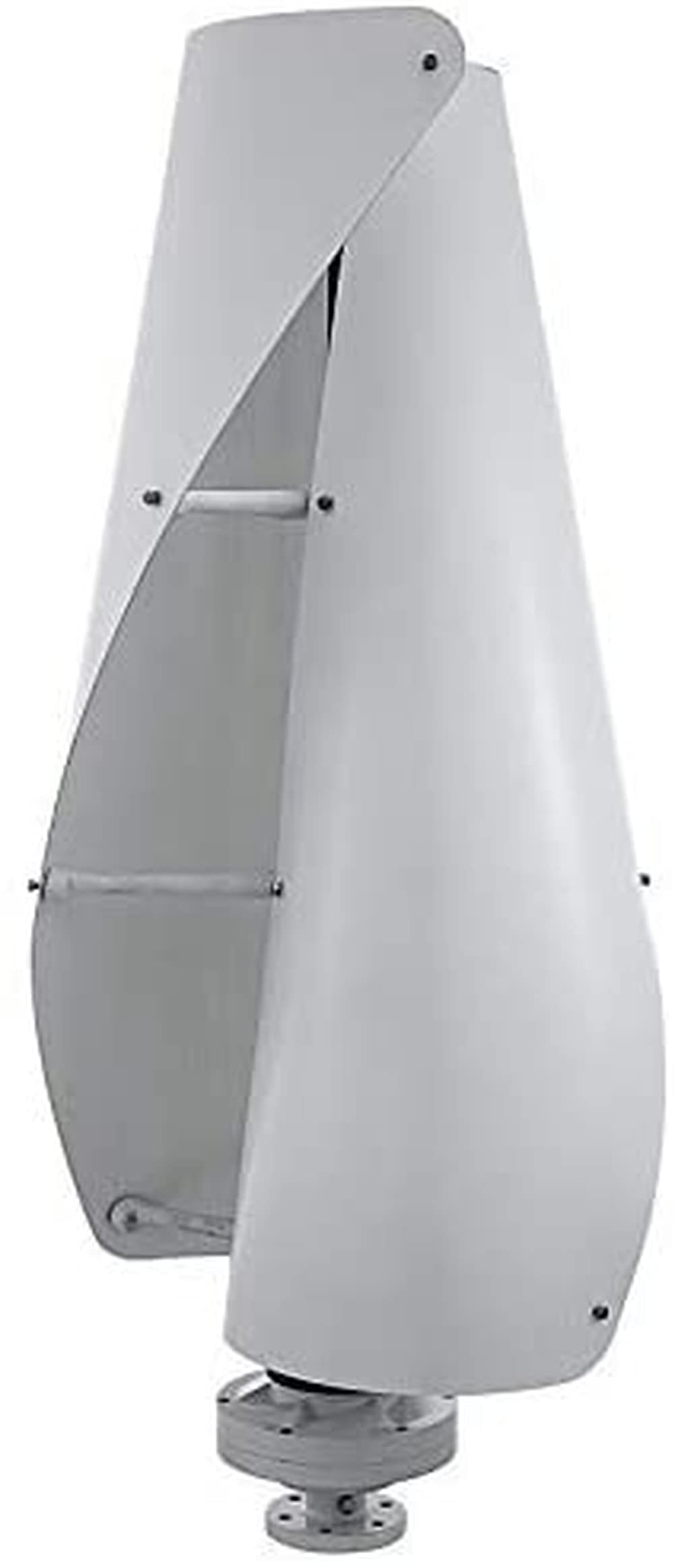 Generatore di turbina eolica a spirale, turbina eolica 8000W 12V / 24V / 48V Generatore di turbina eolica ad albero verticale a spirale per la casa Ibridi per barche da giardino all'aperto Lampione