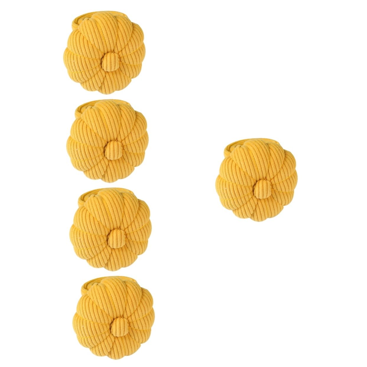 Lurrose 5piezas Alfiletero Portátil Diseño De Calabaza Cojín Para Agujas De Coser Práctico Para Manualidades Casa