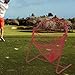 Vaveren Golf Chipping Practice Net Adjustable Angle Gift Target Accessories Training Equipment for Dad Husband Women Men Kids Playing, Red