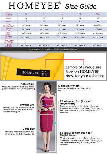 HOMEYEE B574 Vintage Revers Geplooide Bodycon Business Potloodjurk voor dames - Image 8