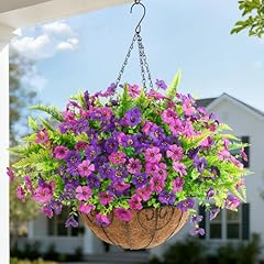 Double Purple With Ferns