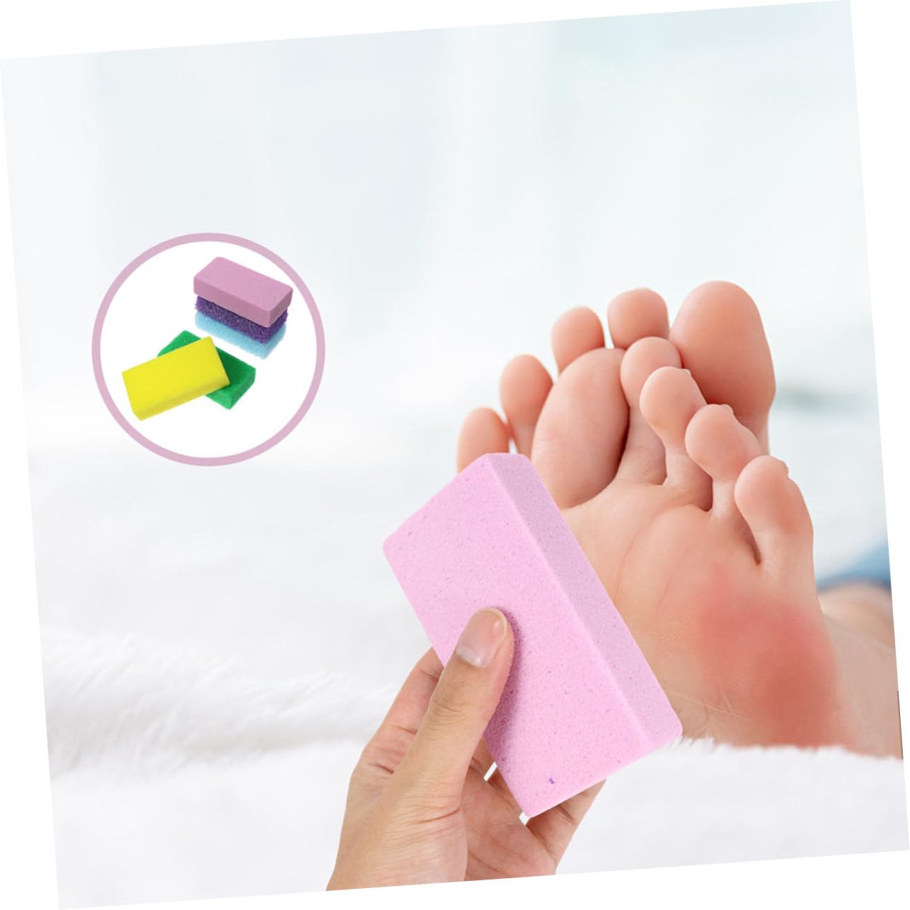 Healifty 30 Pz Pietra Pomice in Schiuma Pu Pennello Esfoliante Pietra Pomice Per i Piedi Pomes Pomice Professionale Pedi Levigatrice a Piedi Pomice Naturale Grattugia Per Piedi Piede Pedale