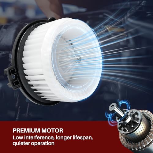 Image of 700054 Front AC Heater Blower Motor Fan Front Fit for Toyota Camry 2002 2003 2004 2005 2006, Sienna 2004 2005 2006 2007 2008 2009 2010, Solara 2004 2005 2006 2007 2008