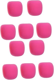 FAVOMOTO 10 Peças Capa De Esponja De Microfone Protetores De Microfone Cantando Capas De Microfones Capa De Microfone De Espuma Lapela Vento Pára-Brisas Mangas De Esponja Protetor De