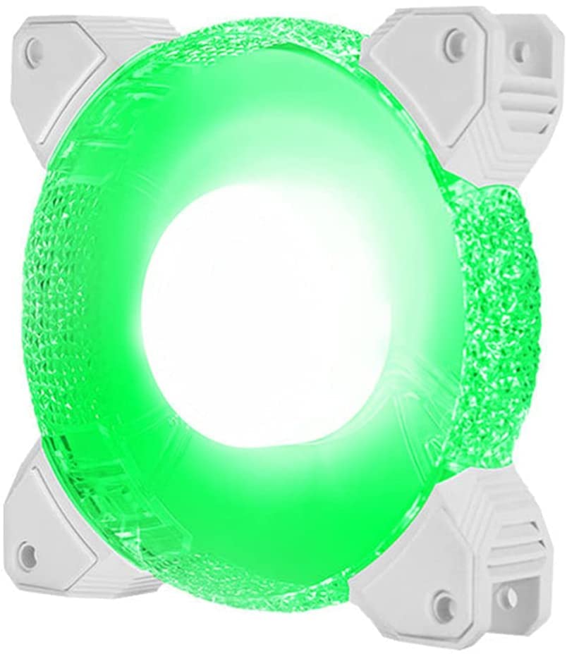 120mm Computer Cooling Fan RGB Case Fan Adjustable High Performance Silent Control Chassis Radiators 3Pin + 4Pin or 6pin