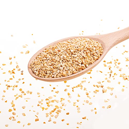 AniCanis Bio Knoblauch Granulat für Hunde - natürliches Knoblauchpulver - Haut Fell, Darm & Immunsystem - Futterzusatz Nahrungsergänzung - 175g