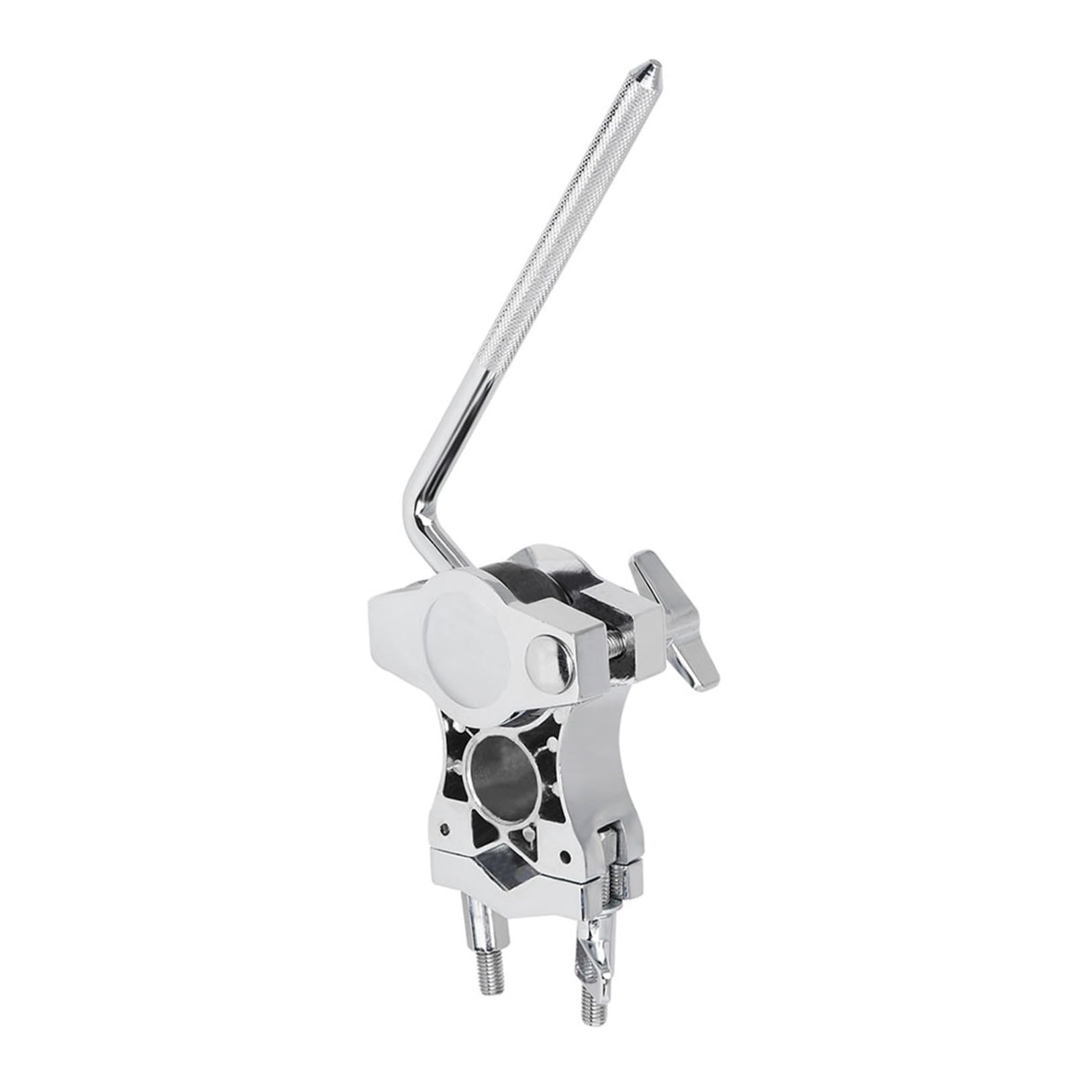 Hemobllo Pince de Tambour Alliage Réglable pour Percussion Support Dextension pour Tom Mélodique et Cloche de Vache Compatible avec Divers Supports Dinstruments de Musique