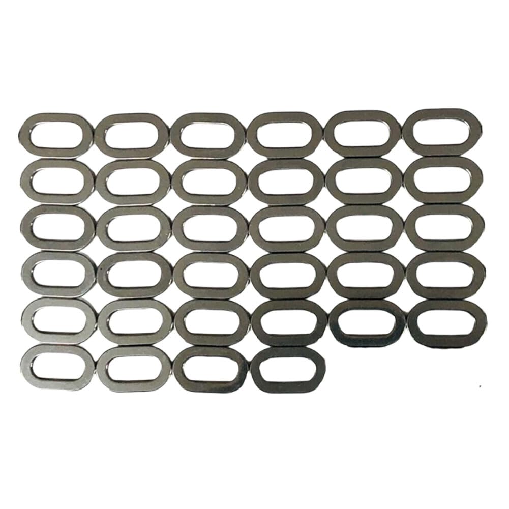 Boatman Lot de 34 rondelles de carrosserie en acier inoxydable pour Sea-Doo Spark 2 Up 3 Up Trixx OEM 291003880