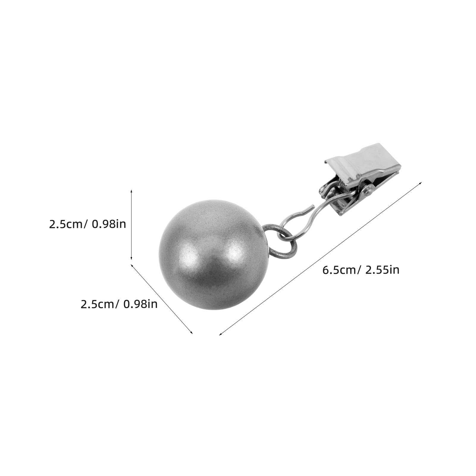 UPKOCH 8 clip per tovaglia resistenti: morsetto a sfera in acciaio inossidabile - morsetti per tovaglie da giardino - robuste clip pesanti per tavolo da pranzo