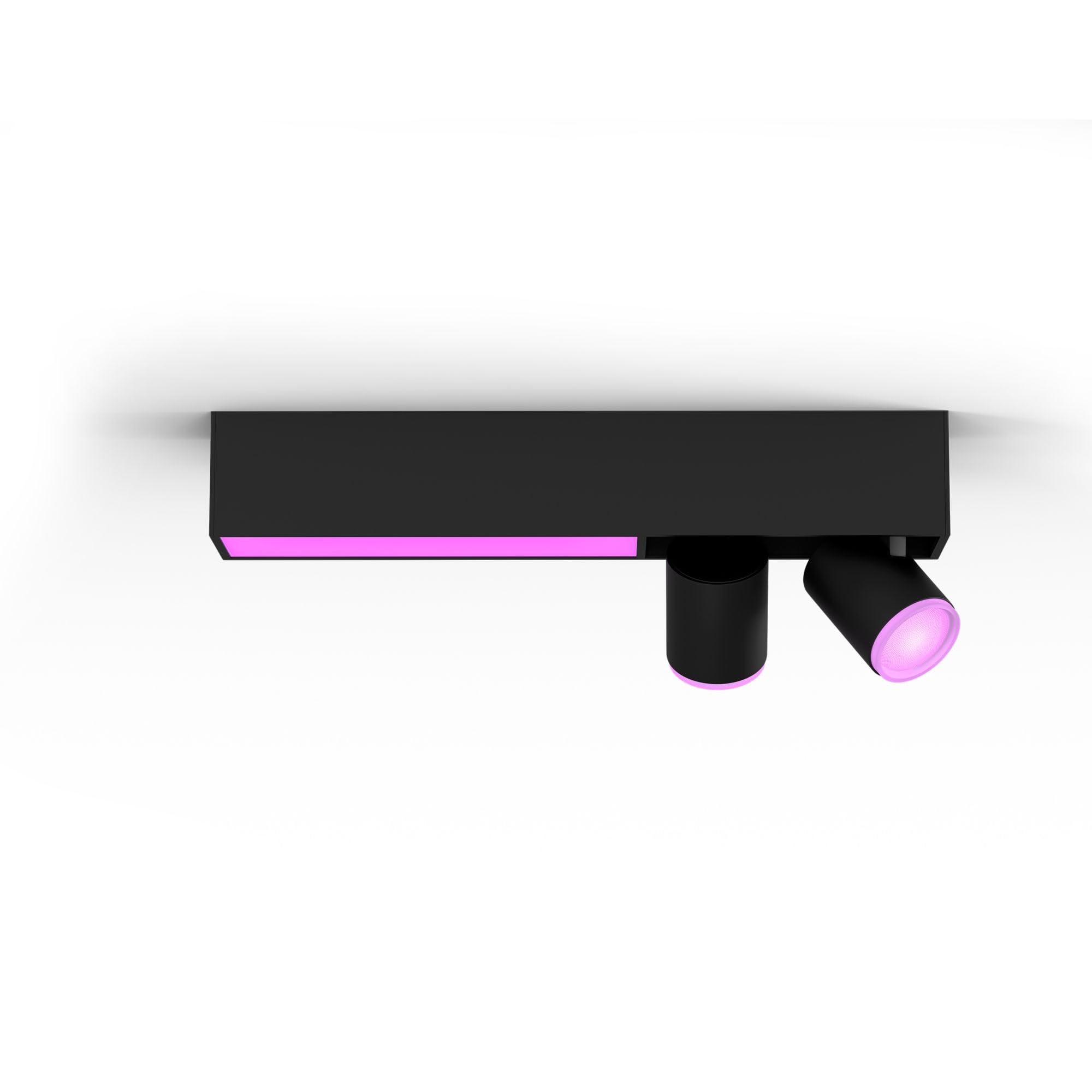 Philips Hue Centris, Faretti da soffitto, 2 luci, Nero