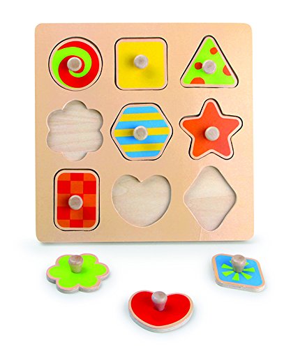 Small Foot by Legler- Puzzle pièces à Poser-Formes, 4754