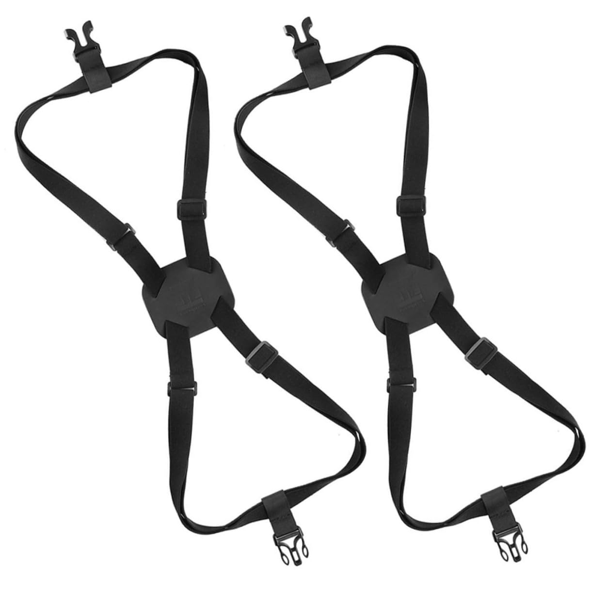 minkissy 2 Set Cinghie Elastiche Per Valigia Cinghie Fissaggio Regolabili Pu Per Valigie Sicurezza Aggiuntiva 2 Pezzi*2