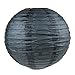 WYZworks Round Paper Lanterns 10 Pack (Black, 10
