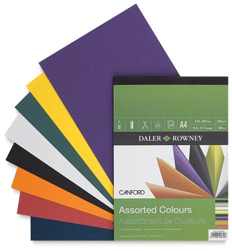 Canford Asst Colour Pad A4 [Toy] by Daler Rowney