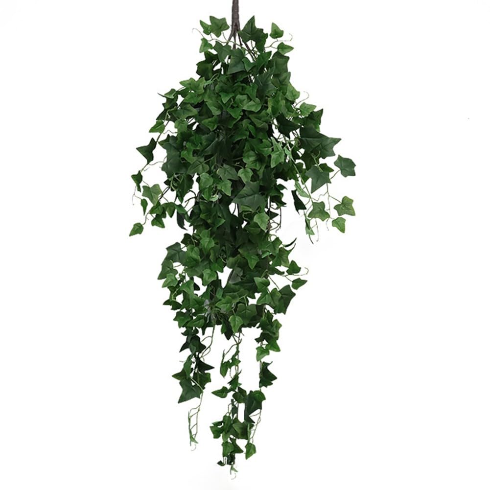 Lierre artificiel suspendre 130 cm fausse vigne verte murale