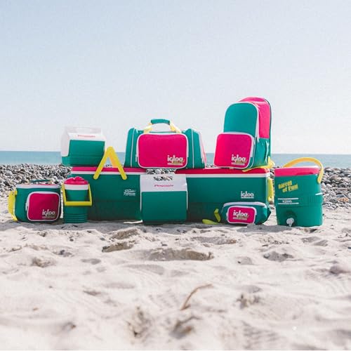 Igloo 90s Retro Collection Square Lunch Box Cooler with Front Pocket and Adjustable Strap, Insulated Leakproof Lunch Cooler Bag, Reusable Lunch Tote - image 8