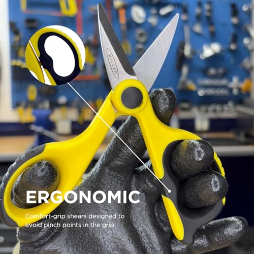 Miller KS-2 Fiber Optic Kevlar Scissors with Belt Loop Pouch, Easily Portable Utility Scissors for Working Electricians and Technicians, 6.0 Inches, 2.8 Ounces by Miller - Image 6