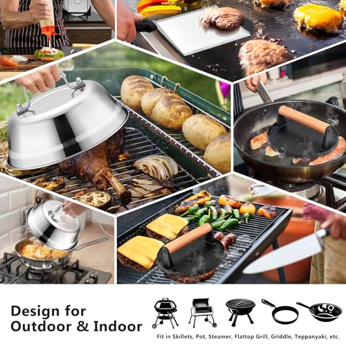 Joyfair Smash Burger Press Kit for Blackstone Griddle, (PP Handle) by Joyfair - Used condition - Image 6