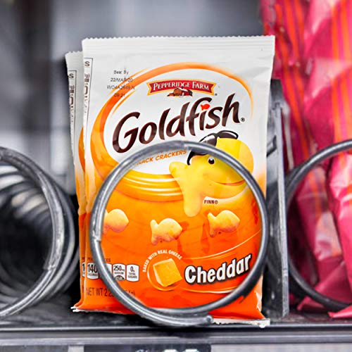 Image of Pepperidge Farm Goldfish Baked Snack Crackers, Cheddar Cheese, 2.25 Oz, Pack of 72