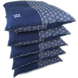 座布団 5枚組 結 銘仙判 55x59 おしゃ�