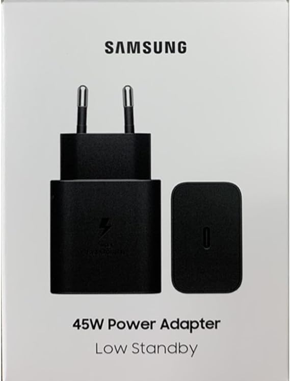 Samsung EP-T4511N Type C Hızlı Şarj Adaptörü (45W), Siyah