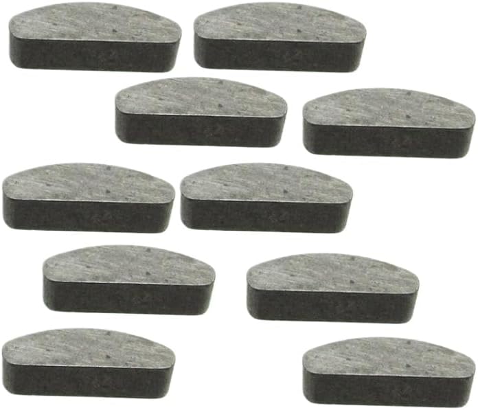 Woodruff Key Gray Compatible With Pit Bike Crank Or Flywheel Timing Key Locater(10 PCS)