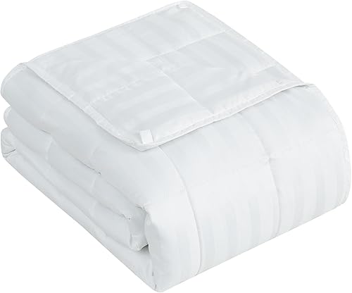 Miniatura 26 de yescool - Manta con peso, 20 libras, para adultos, fresca, transpirable, con cuentas de cristal prémium, lavable a máquina, para dormir, 190-210