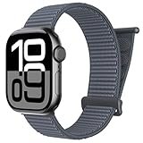 apple watch 42mm gris ✿【Parfaitement Compatible】Coiwxmoi Sport bracelet apple watch se de nylon Compatible avec Apple Watch 40mm 44mm 46mm 45mm 42mm 41mm 38mm 49mm, SE Ultra Series 11 10 9 8 7 6 5 4 3 2 1. Veuillez vérifier la taille de votre horloge pour sélectionner le watch apple bracelet correct.