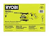 RYOBI 1800 PSI 1.2 GPM Cold Water Corded Electric Pressure Washer-RY141803