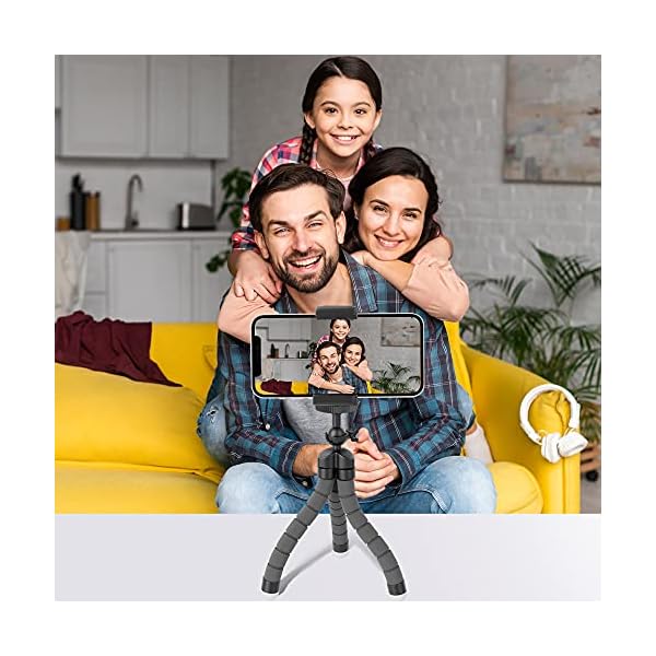 Oktopus Handystativ mit Bluetooth-Fernauslöser für Smartphone und Digital-Kamera, Flexibles universelles Mini… – Bild 7