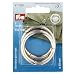 Produktbild Prym 417890 Taschenringe 35 mm silberfarbig