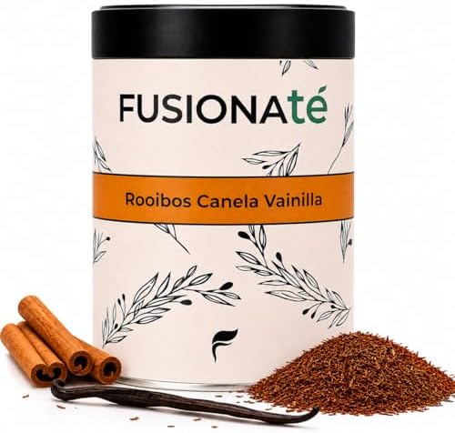 FUSIONATE Rooibos Canela y Vainilla 150g | Infusión a Granel Sin ...