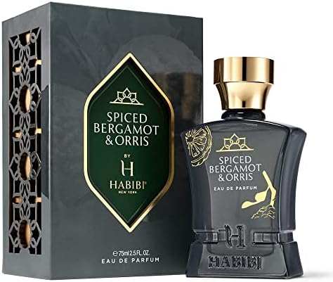 H HABIBI Spiced Bergamot & Orris Find Your Signature Scent with this Luxury Mens EDP - Eau de Parfum Fragrance - Unique & Long-Lasting Cologne for Men Made with Rare Exotic Notes