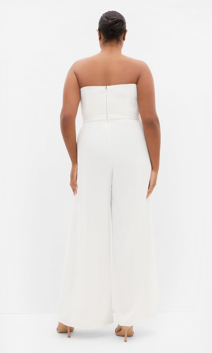City Chic Plus Size Jumpsuit - Attract Strapless